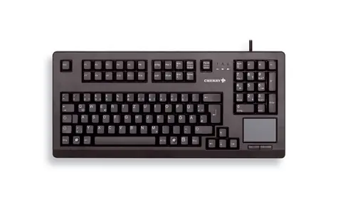 CHERRY G80-11900LUMEU-2 černá / Klávesnice s touchpadem / drátová / USB / US layout 