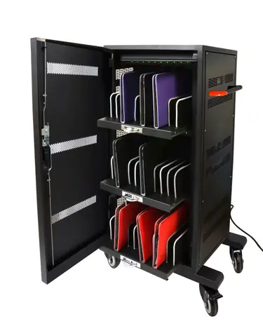 PORT CONNECT 901955 CHARGING CABINET černá / Nabíjecí skříň pro 30 zařízení