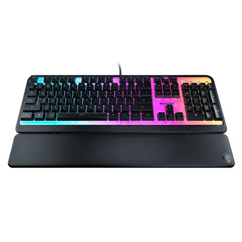 ROCCAT Magma černá / Herní klávesnice / USB-A 2.0 / AIMO RGB / US layout