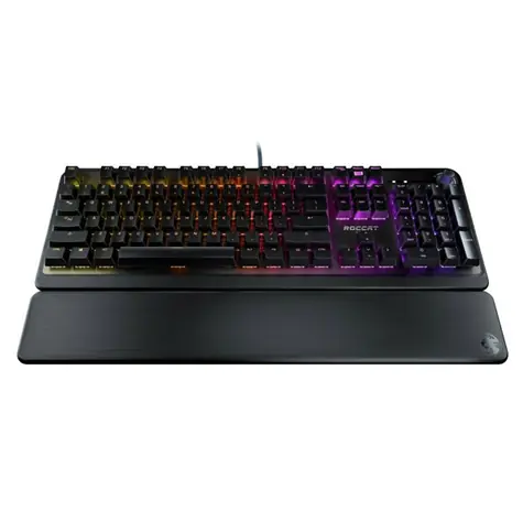 ROCCAT Pyro černá / Herní klávesnice / Red Switch / USB-A 2.0 / AIMO RGB / US layout