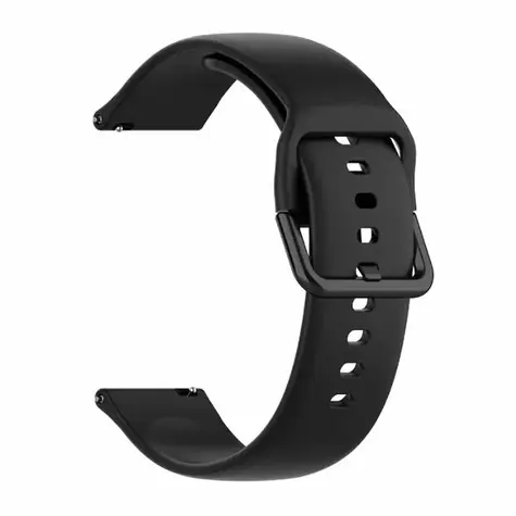 Xiaomi univerzální silikonový řemínek 20 mm černá