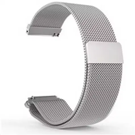 Xiaomi univerzální ocelový řemínek 20 mm stříbrná