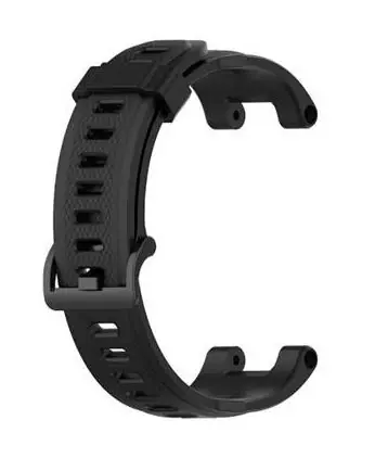 silikonový řemínek pro hodinky Amazfit T-Rex 22 mm černá