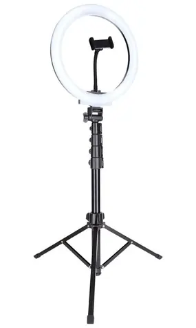 Rollei LUMIS Comfort Ring Light Bi-Color / LED světlo / 120x LED / 10W /  3200/4500/5500K / stativ / dálkové ovládání