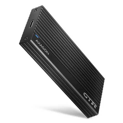 AXAGON EEM2-GTR, USB-C 10Gbps - M.2 NVMe SSD kovový THIN RIB box