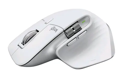 Logitech MX Master 3S Performance bílá / optická bezdrátová myš / 8000 DPI / 7 tlačítek / 2 kolečka