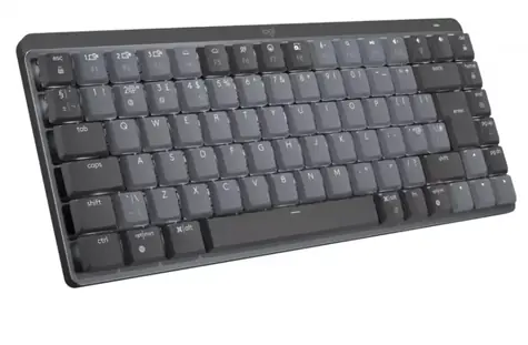 Logitech MX Mechanical Mini grafitová / Kancelářská klávesnice / bezdrátová / mechanická / QWERTZ / BT / US layout