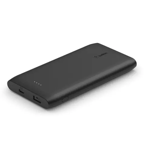 BELKIN BPB001btBK Power Bank 10000mAh + kabel černá / 18W PD / USB-A / USB-C  