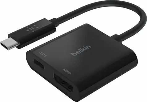 BELKIN AVC002btBK adaptér USB-C - HDMI černá 