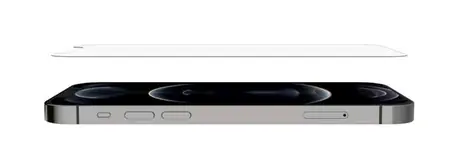 BELKIN OVA021zz ScreenForce antimikrobiální tvrzené sklo pro Apple iPhone 12/ 12 Pro
