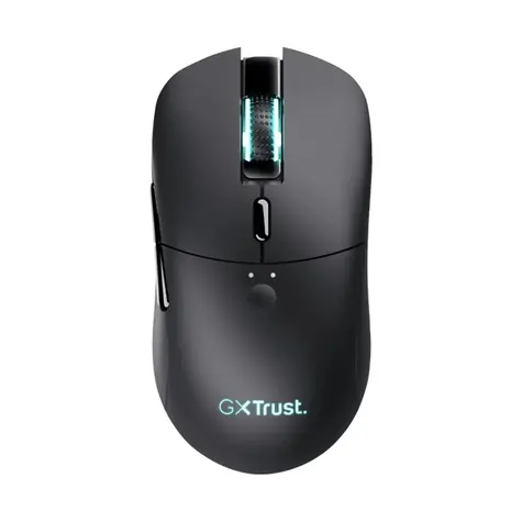 Trust GXT980 Redex černá / Bezdrátová optická myš / 1000DPI / USB-A přijímač 2.4 GHz / RGB
