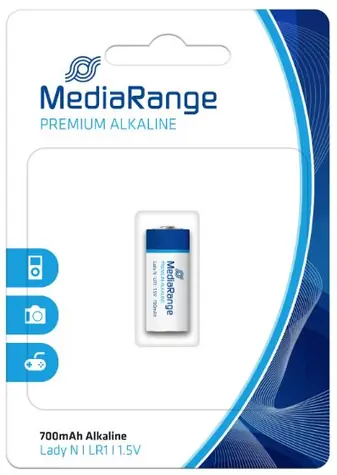 MediaRange Premium alkalická baterie Lady N LR1 / 1.5V