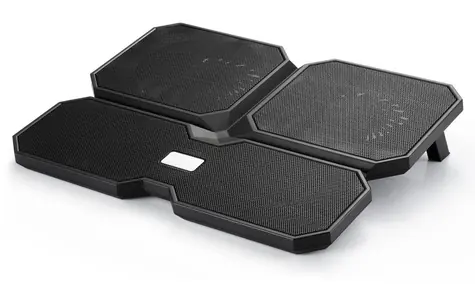 DEEPCOOL MULTI CORE X6 černá / chladicí podložka pod notebook / do 15.6