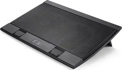 DEEPCOOL WIND PAL FS černá / chladicí podložka pod notebook / 2x 140mm / 4x USB 