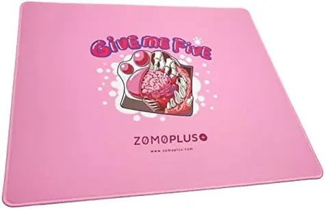 ZOMOPLUS Give Me Five růžová / herní podložka pod myš / 500 x 420 x 3mm