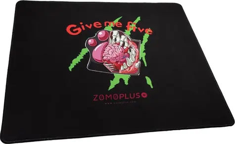 ZOMOPLUS Give Me Five černá / herní podložka pod myš / 500 x 420 x 3mm