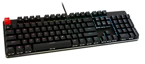 Glorious GMMK US černá / herní klávesnice / Gateron Brown / USB-C / US layout / RGB / 1.8m