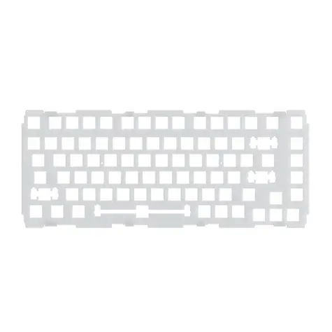 Glorious GMMK Pro 75% Switch Plate ISO - polycarbonát čirá / spínací deska / pro klávesnici GMMK Pro 75% barebone
