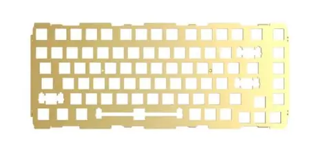 Glorious GMMK Pro 75% Switch Plate ISO - mosaz / mosazná spínací deska / pro klávesnici GMMK Pro 75% barebone