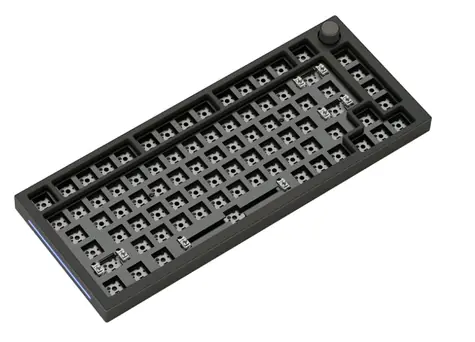 Glorious GMMK Pro Black Slate barebone ANSI černá / herní 75% TKL kláv. / bez spínačů / USB-C / ANSI layout / RGB / 1.8m