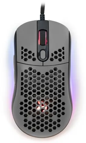 AROZZI FAVO Ultra Light šedá / Herní myš / optická / 16000 DPI / USB / 7 tlačítek 