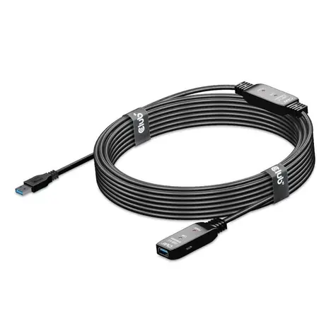 Club3D prodlužovací kabel USB 3.2 Gen1 M/F 28AWG / aktivní / 10m