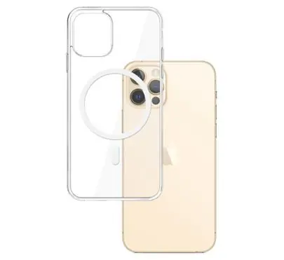 3mk MagCase ochranný kryt pro Apple iPhone 12 Pro Max čirá