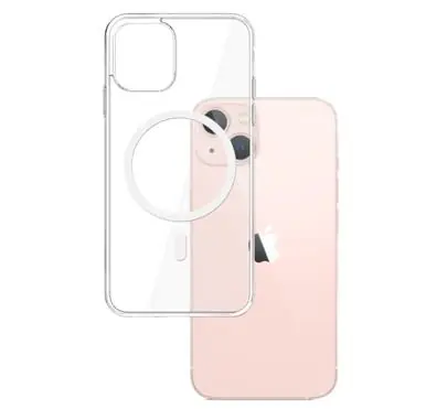 3mk MagCase ochranný kryt pro Apple iPhone 13 čirá