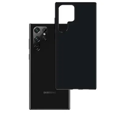 3mk Matt Case ochranný kryt pro Samsung Galaxy S22 Ultra (SM-S908) černá