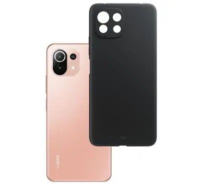 3mk Matt Case ochranný kryt pro Xiaomi Mi 11 Lite 4G & 5G & Mi 11 Lite 5G NE černá