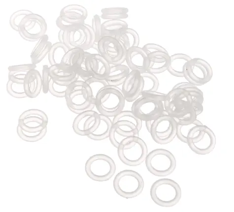 Glorious MX O-ring kroužkový tlumič 40A Thin 120 ks čirá / tlumící kroužky pro mechanické spínače / tvrdost 40A