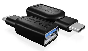 Icy box IB-CB003 Adaptér USB-C - USB 3.0 type A černá