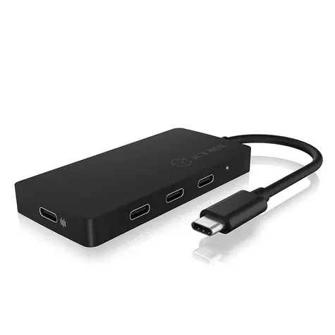 Icy Box IB-HUB1429-CPD USB Hub černá / 4x USB C / PD port