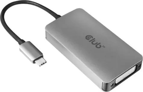 CLUB3D CAC-1510 aktivní redukce USB-C na DVI / 4K 30Hz / WQXGA 60Hz