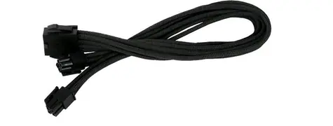SilverStone kabel 8-pin EPS > 4+4-pin ATX/EPS 30 cm černá