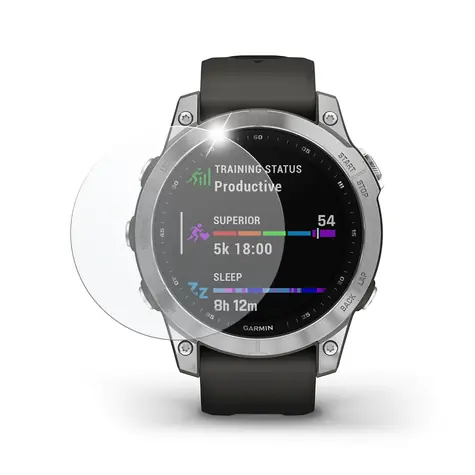 FIXED Ochranné tvrzené sklo pro smartwatch Garmin Fénix 7 47mm & Epix PRO / 2ks v balení čirá