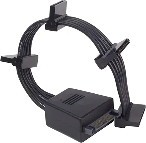SilverStone SST-CP06-E4 / Kabel na připojení 4 SATA zařízení