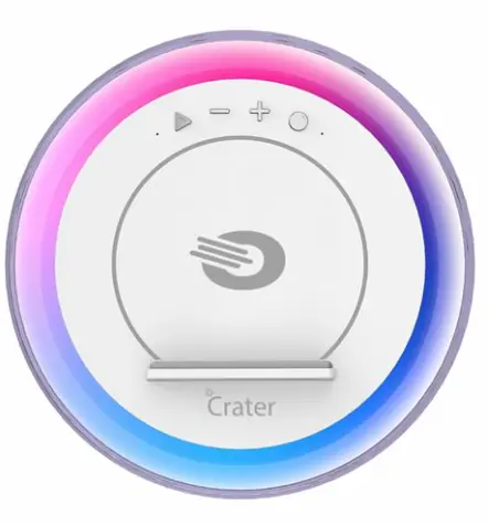 Orava Crater-9 Bluetooth reproduktor s bezdrátovou nabíječkou / 10 W / Qi / doprodej