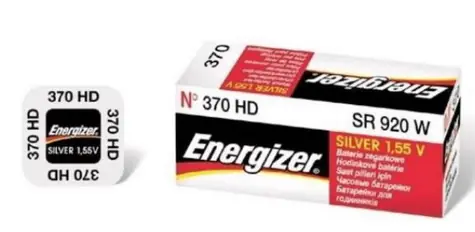 Energizer EH016 Hodinková baterie 371/370 / 10ks 
