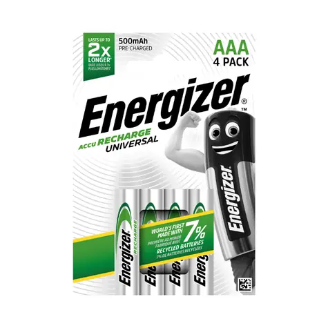 Energizer EHR016 Nabíjecí baterie AAA 500mAh / 4ks 