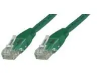 MicroConnect CAT5e U/UTP 0.5m zelená / PVC