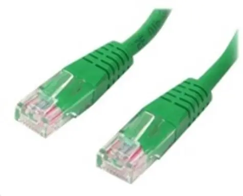 MicroConnect CAT5e U/UTP 2m CCA zelená / PVC