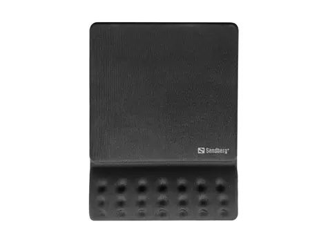 Sandberg Memory Foam Mousepad Square černá / podložka pod myš s opěrkou zápěstí / čtvercová
