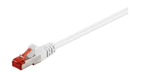 MicroConnect CAT6 F/UTP 0.25m bílá / PVC