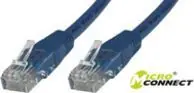 MicroConnect CAT5e U/UTP 1m modrá / PVC