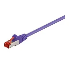 MicroConnect CAT6 F/UTP 1m fialová / PVC