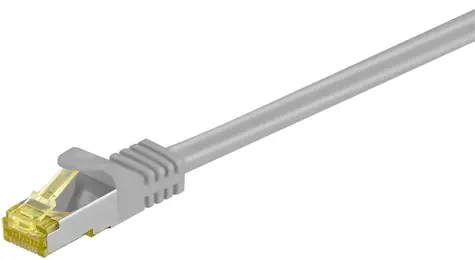 MicroConnect CAT7 S/FTP Patch Cord 0.25m šedá / LSZH