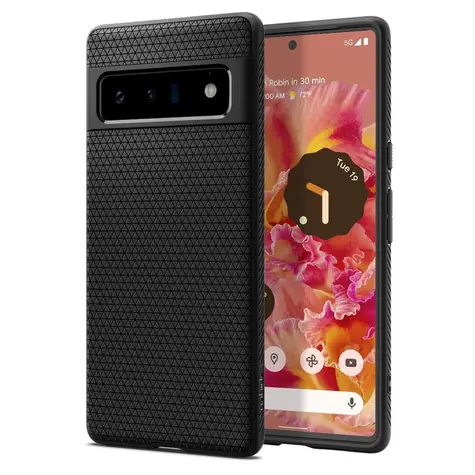 Spigen Liquid Air ochranný kryt pro Google Pixel 6 Pro černá