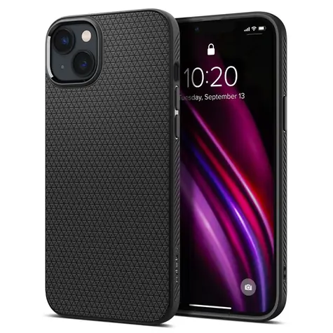 Spigen Liquid Air ochranný kryt pro Apple iPhone 14 Plus matně černá