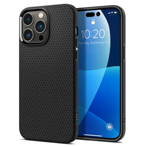 Spigen Liquid Air ochranný kryt pro Apple iPhone 14 Pro Max matně černá